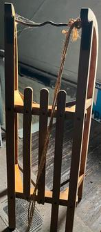 Vintage Houten Slee, Ophalen of Verzenden