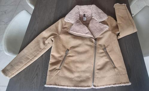 Nieuw H&M lammy coat Divided jas jack maat 42 / L, Kleding | Dames, Jassen | Zomer, Nieuw, Maat 42/44 (L), Ophalen of Verzenden