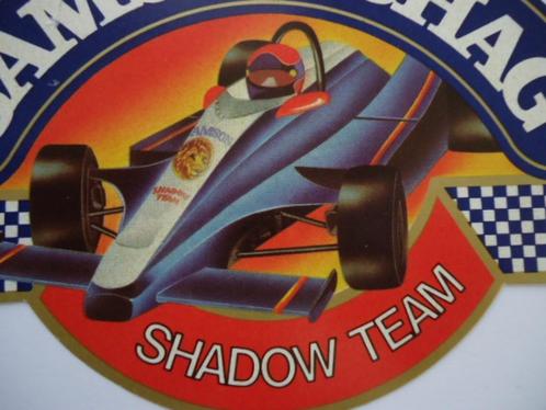 sticker Samson shag shadow team Jan Lammers F1 zandvoort, Verzamelen, Stickers, Verzenden