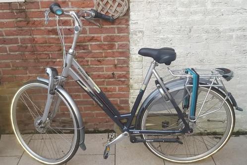 Fiets, Fietsen en Brommers, Fietsen | Dames | Damesfietsen, Gebruikt, Gazelle, Versnellingen, 50 tot 53 cm, Ophalen