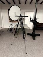 Manfrotto 058B Triaut Statief, Audio, Tv en Foto, Fotografie | Statieven en Balhoofden, Ophalen, Gebruikt, 175 cm of meer, Driepoot