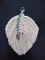 Macrame veer, macrame hanger met jaspis kralen, Ophalen of Verzenden, Nieuw