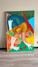 Modern kunstwerk/schilderij Wip 2003, Ophalen