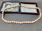 VINTAGE SNOER MET ECHTE PARELS, Sieraden, Tassen en Uiterlijk, Verzenden, Ketting, Met edelsteen