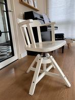 Bureaustoel Ikea Feodor hout wit, Huis en Inrichting, Bureaustoelen, Ophalen, Zo goed als nieuw, Wit, Bureaustoel