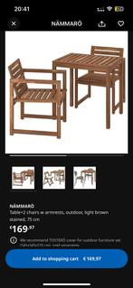 Ikea outdoor furniture,  table, chairs and cushions, Tuin en Terras, Tuinsets en Loungesets, Ophalen, Zo goed als nieuw