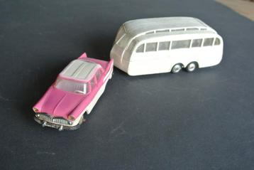 Modelauto's 60'jaren > SIMCA Shambord + CARAVANE Henon Gaaf! beschikbaar voor biedingen