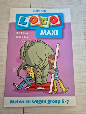 Mini loco boekje: Rekenen; Meten en wegen 9- 11 jr, NIEUW  beschikbaar voor biedingen
