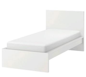 Ikea Malm 1 persoonsbed met lattenbodem 90x200 - afbeelding 1