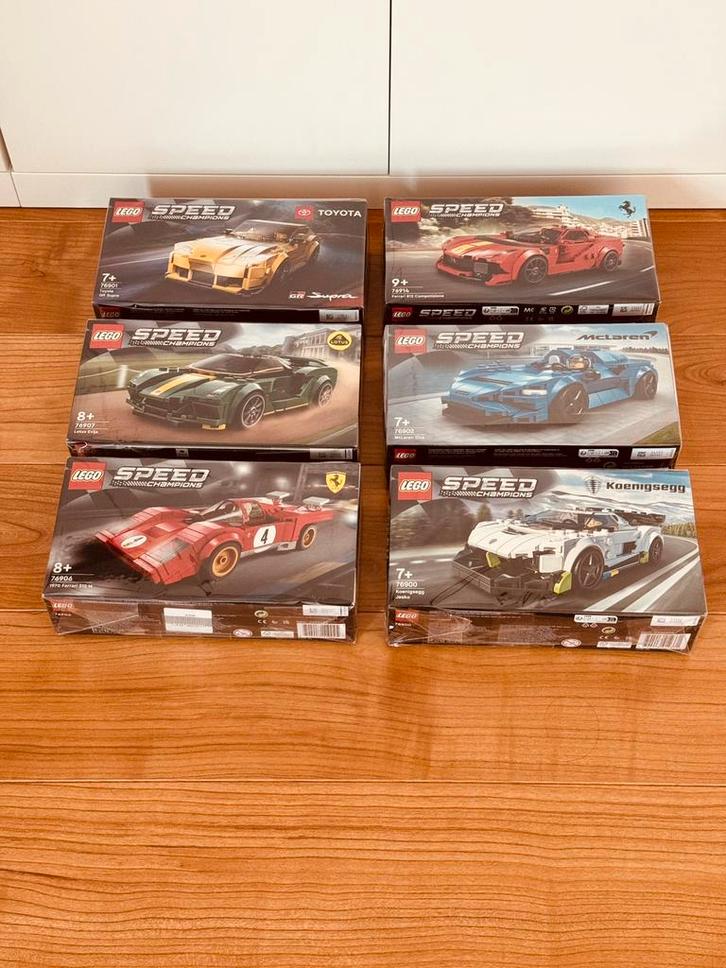 Sinterklaas: collectie Lego Speed Champions (alles nieuw), Kinderen en Baby's, Speelgoed | Duplo en Lego, Nieuw, Lego, Complete set