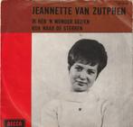 Jeannette van Zutphen - Ik Heb 'N Wonder Gezien, Cd's en Dvd's, Vinyl Singles, Ophalen of Verzenden, Zo goed als nieuw, Nederlandstalig