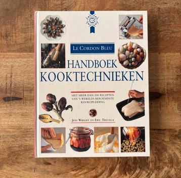 E. Treuille - Le Cordon Bleu   Handboek kooktechnieken beschikbaar voor biedingen