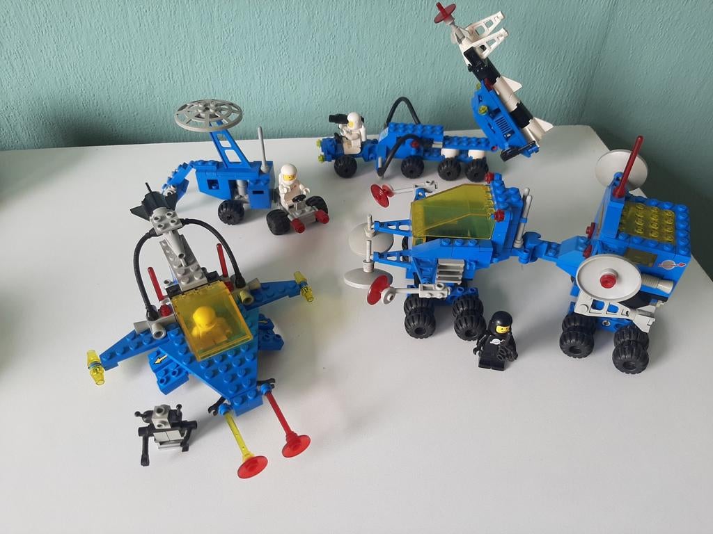 Lego Classic space sets 6928 - 6872 - 6844 & 6881, Ophalen of Verzenden, Gebruikt, Complete set, Lego