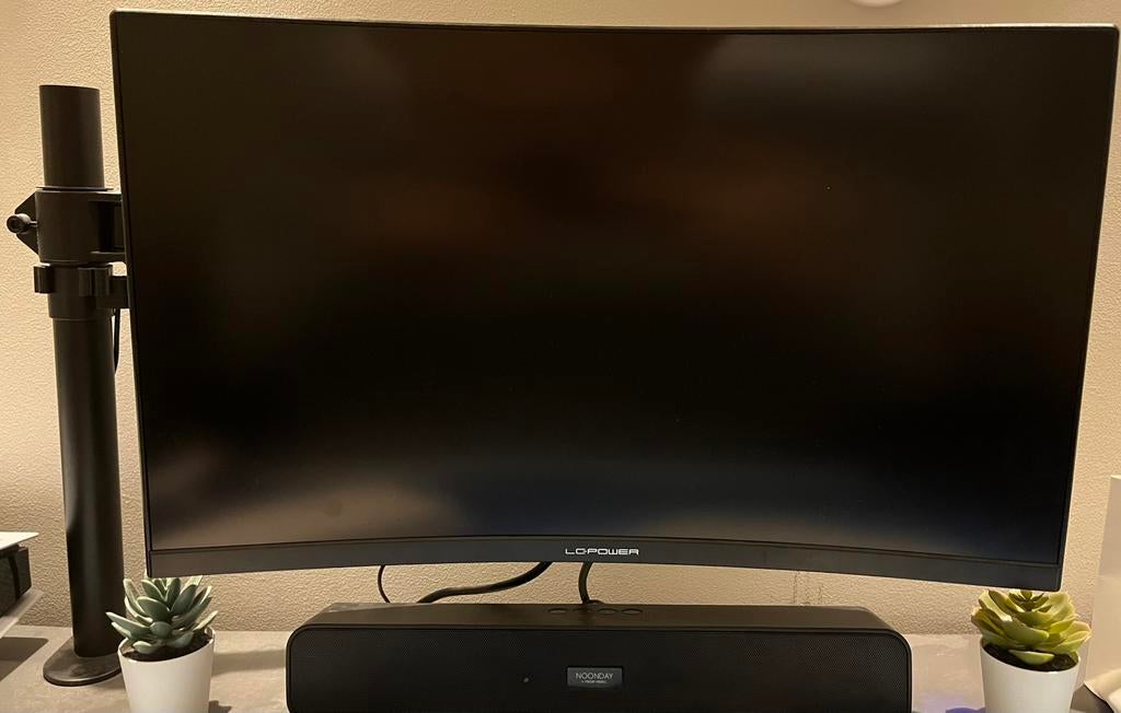 Lc monitor, Computers en Software, Monitoren, Curved, VA, Full HD, Minder dan 1 ms