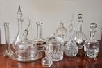 Diverse karaffen en glaswerk, Antiek en Kunst, Antiek | Glas en Kristal, Ophalen