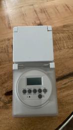 Timer /stopcontact, Doe-het-zelf en Verbouw, Elektra en Kabels, Ophalen of Verzenden, Zo goed als nieuw, Stopcontact