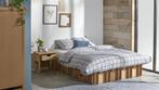 Kartonnen boogbed, Huis en Inrichting, Ophalen, Overige materialen, Bruin, Tweepersoons
