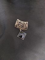 Sjaal broche, Sieraden, Tassen en Uiterlijk, Broches, Overige materialen, Ophalen of Verzenden, Zo goed als nieuw, Goud