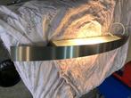 wand lamp rvs, Ophalen of Verzenden, Gebruikt, Glas, Rvs met glas