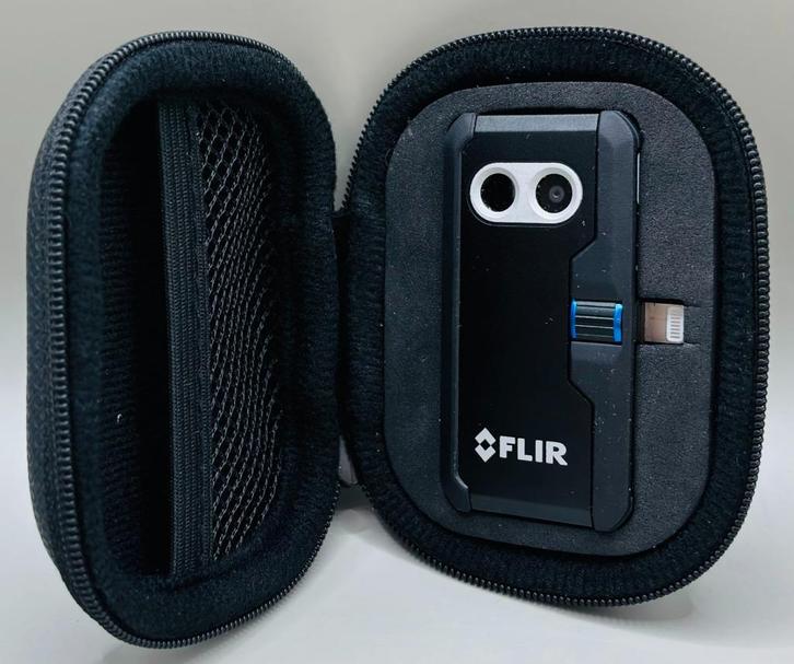 Flir One Pro LT warmtebeeldcamera iOS lightning @NIEUWSTAAT@, Doe-het-zelf en Verbouw, Meetapparatuur, Zo goed als nieuw, Temperatuur