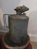 Zeer zeldzame antieke Oliekan met verwarmgedeelte onderkant, Antiek en Kunst, Antiek | Gereedschap en Instrumenten, Ophalen of Verzenden