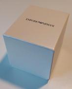 Emporio Armani heren-horloge, Overige merken, Verzenden, Polshorloge, Leer