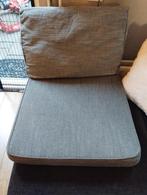 5 delig loungeset, zitting met rug, Tuin en Terras, Tuinmeubel-accessoires, Ophalen, Zo goed als nieuw