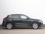 Audi Q3 45 TFSI e S edition | Dodehoekdetectie | Navigatie |, Gebruikt, Leder en Stof, Zwart, Hybride Elektrisch/Benzine