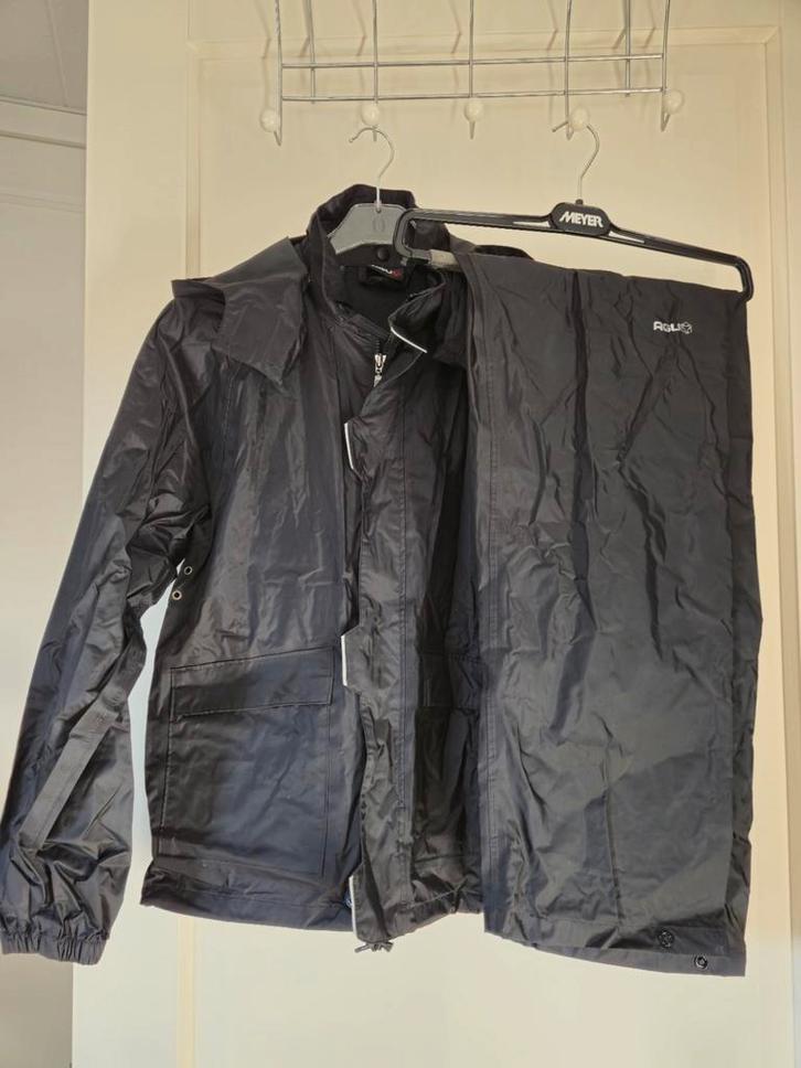 Agu Regenpak XS - Regenjas en broek, Caravans en Kamperen, Regenkleding, Zo goed als nieuw, Regenpak, Ophalen of Verzenden
