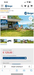 Luifel 3x2.4 meter voor caravan of camper, Caravans en Kamperen, Ophalen of Verzenden, Zo goed als nieuw, Tot en met 2