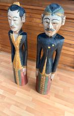 Indonesische bruidspaar, Antiek en Kunst, Kunst | Beelden en Houtsnijwerken, Ophalen