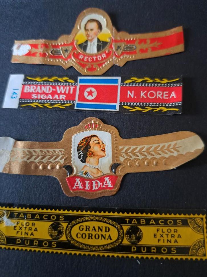 Vintage Sigarenbandjes Collectie, Verzamelen, Overige Verzamelen, Gebruikt, Ophalen of Verzenden