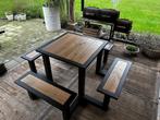 Aluminium gepoedercoat onderstel tüv gekeurd, Tuin en Terras, Ophalen of Verzenden, Nieuw, Rechthoekig, Aluminium