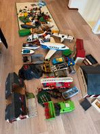 Grote partij Playmobil City vliegtuig auto boerderij, Ophalen of Verzenden, Gebruikt, Los playmobil