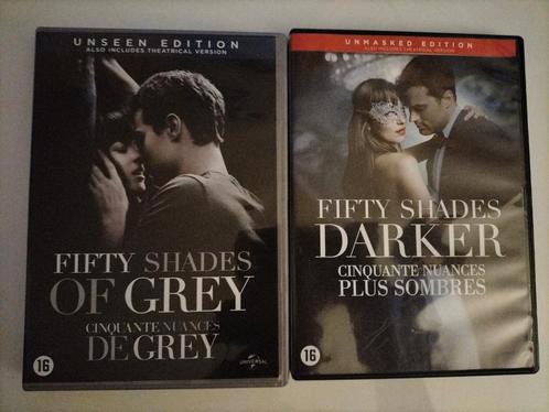 Fifty Shades of Grey/Fifty Shades darker DVD 2 disc, Cd's en Dvd's, Dvd's | Drama, Zo goed als nieuw, Drama, Vanaf 16 jaar, Ophalen of Verzenden