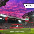 Tickets Liverpool FC - Southampton FC (hospitality), Drie personen of meer, September, Buitenland