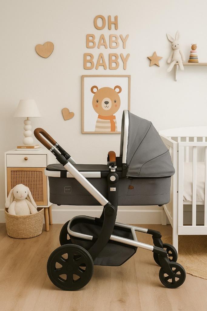 Licht Grijze Joolz Day 3 Combi Kinderwagen, Kinderen en Baby's, Kinderwagens en Combinaties, Zo goed als nieuw, Kinderwagen, Overige merken