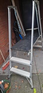 Stevige Trap met Platform, Doe-het-zelf en Verbouw, Ladders en Trappen, Ophalen, Gebruikt, Trap, Minder dan 2 meter