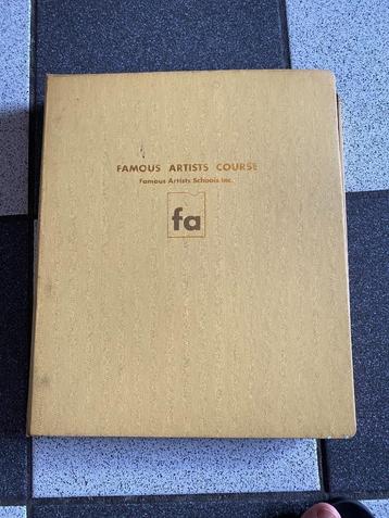 Vintage ***Famous Artists Course*** – lessen 9–16 (1960s) beschikbaar voor biedingen