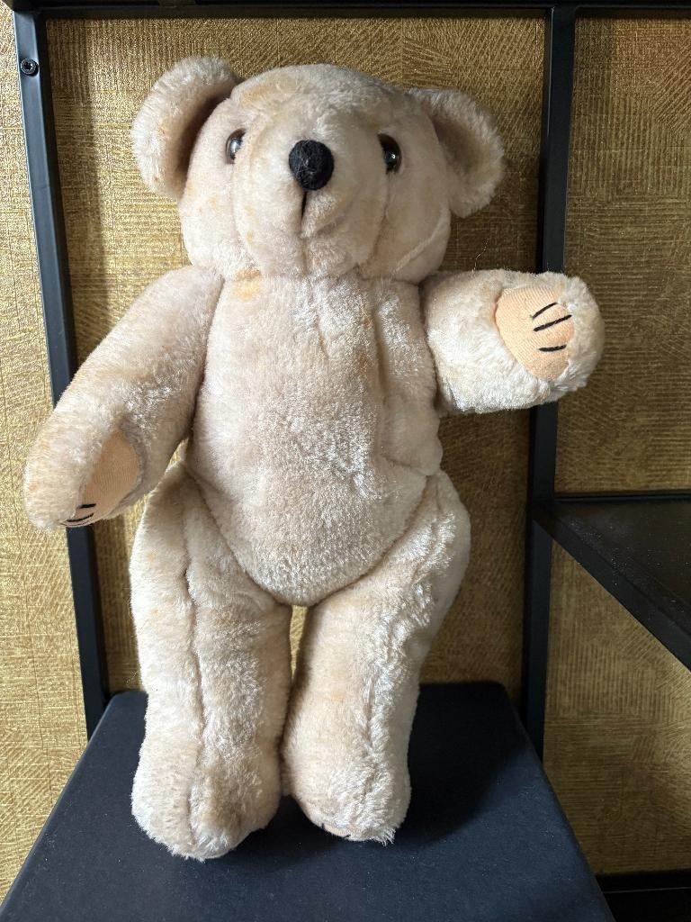 Vintage Teddybeer, Ophalen of Verzenden, Zo goed als nieuw, Stoffen beer, Overige merken