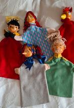 Oude handpoppen, poppenkastpoppen., Ophalen of Verzenden, Zo goed als nieuw