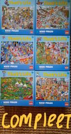 *Z.g.a.n* 6x COMPLETE! THAT'S LIFE legpuzzels, Hobby en Vrije tijd, Denksport en Puzzels, Ophalen, 500 t/m 1500 stukjes, Zo goed als nieuw