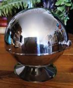 Suikerbowl aluminium zilverkleurig suikerpot, Ophalen of Verzenden