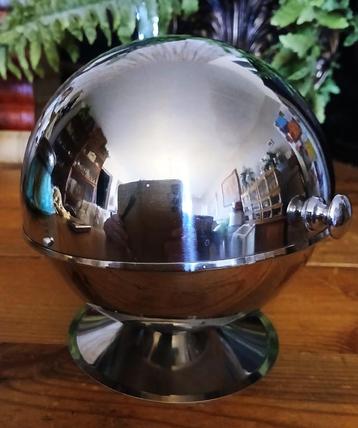 Suikerbowl aluminium zilverkleurig suikerpot   beschikbaar voor biedingen