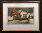 Ets, kleurenets, Antoon (van) Hemert, antiek, Antiek en Kunst, Ophalen
