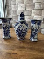 Te koop prachtige set Delfts blauwe vazen, Antiek en Kunst, Ophalen