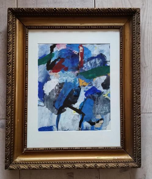 Nicola Nicolov: abstract schilderij, Antiek en Kunst, Kunst | Schilderijen | Abstract, Ophalen