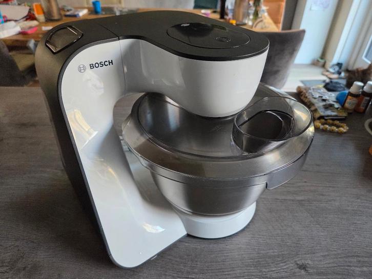 BOSCH MUM5 keukenmachine / mixer, Witgoed en Apparatuur, Keukenmixers, Zo goed als nieuw, 3 tot 4 liter, 3 snelheden of meer, Vaatwasserbestendig