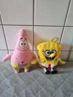 Spongebob Squarepants Patrick Starfish & Spongebob Knuffels, Ophalen of Verzenden, Zo goed als nieuw, Overige typen