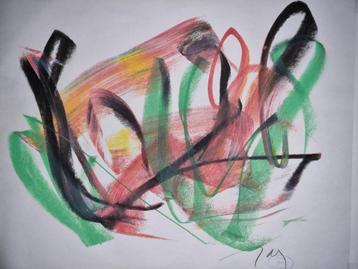 JAS (Johannes Adrianus Smit  Origineel werk  Gesigneerd  Ate beschikbaar voor biedingen